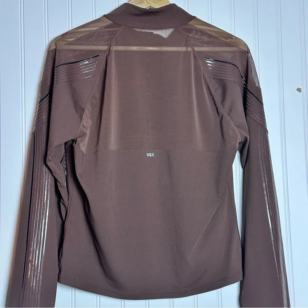 VSX Victoria’s Secret Elevate Refined Contours Jacket Long Sleeves XL Mock-neck - Picture 8 of 11